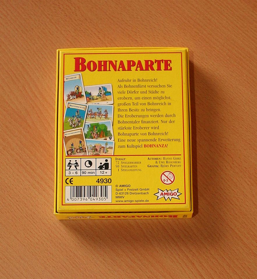 Bohnaparte - Erweiterung zu Bohnanza *unbespielt/ovp/nr* in Herne