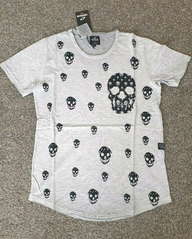 CARISMA T-Shirt mit Totenkopf-Print Gr. S NEU in Stuttgart