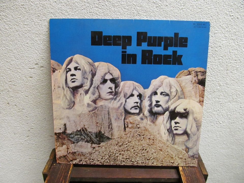 LP "Deep Purple In Rock", Hardrock 1970, Schallplatte, Vinyl in Kumhausen