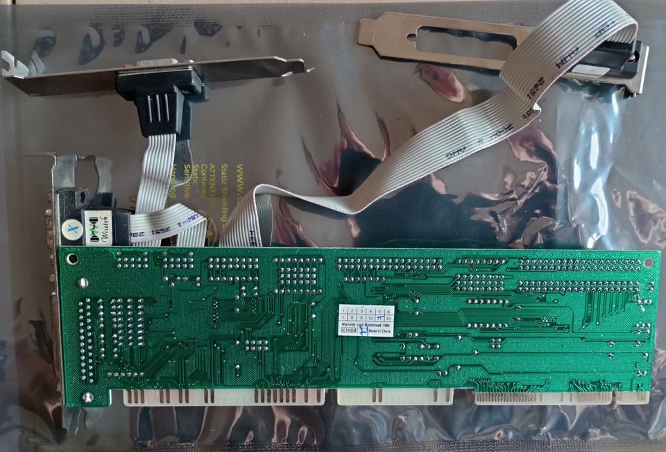VLB Multi-I/O IDE Floppy Controller, DTK PTI-255W V1.2, Winbond in Lohmar