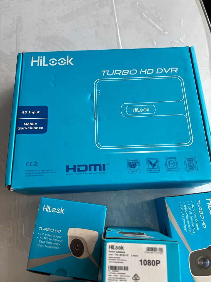 HILOOK 4-Kameras | Starter Set | Überwachungskamera in Linden
