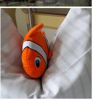 Nemo , Orangen Fisch , Plüschtier Sachsen - Meerane Vorschau