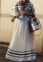 Zara Kleid Kaftan Tunika Boho Stickerei weiss XS-S -M Berlin - Wilmersdorf Vorschau