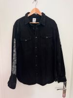 ZARA Jeanshemd schwarz XL printed Schleswig-Holstein - Ahrensburg Vorschau