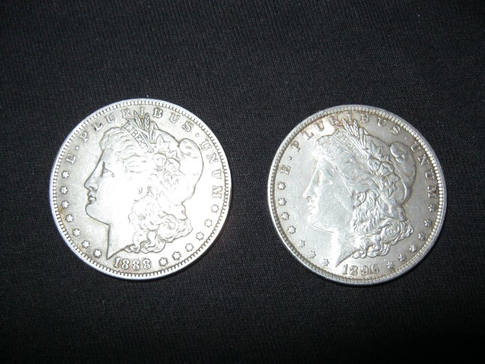 One US Dollar  1 Dollar  Münze in Haigerloch