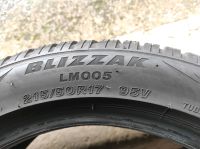 1x Winterreifen 7mm Bridgestone Blizzak LM 005 215/50 R17 95V XL Saarland - Merzig Vorschau