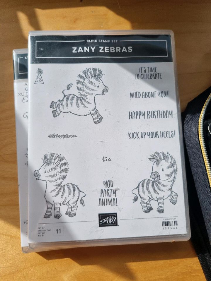 Stampinup Zany Zebras in Lehrte