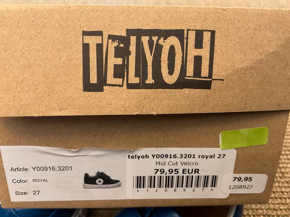 NEU! TELYOH Y00916.3201 velcro royal Gr. 27 in Berlin