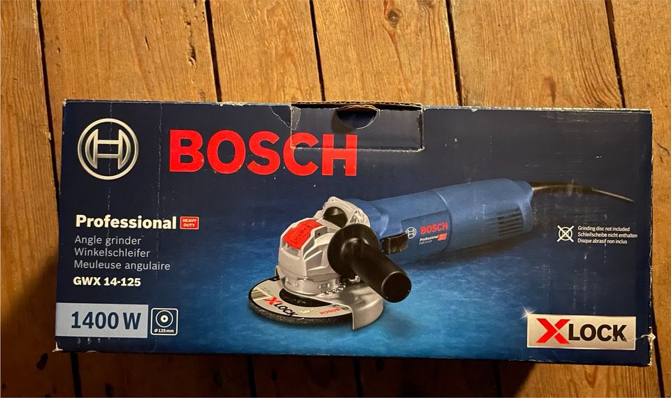 Bosch blau pro Flex Trennschleifer Winkelschleifer neu Gwx 14-125 in Berlin