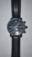 Fossil Herrenuhr Rhett Chronograph Leder Schwarz Baden-Württemberg - Esslingen Vorschau