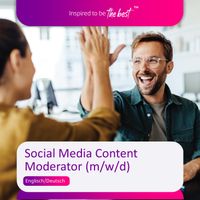 Job als Social Media Content Moderator (m/w/d) Niedersachsen - Springe Vorschau