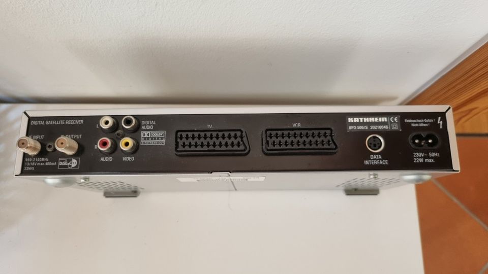 Kathrein Sat Receiver UFD 506/S in Moorrege