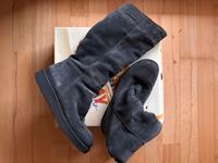 Winterstiefel Wildleder gefüttert von Bronx große 38 Hessen - Gießen Vorschau