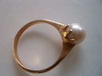 Goldring Gold Ring 750 / 18 Karat Gold  mit Perlen Baden-Württemberg - Ettlingen Vorschau