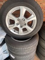 Audi 7,5x16zoll Alufelgen 225/55/16 Bayern - Elsenfeld Vorschau