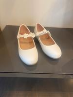Ballerinas weiß Gr.38 Nordrhein-Westfalen - Jüchen Vorschau