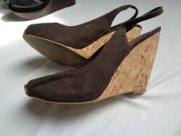 dunkelbraune Peeptoes von H&M Gr 39  NEUWERTIG Bayern - Eching (Niederbay) Vorschau