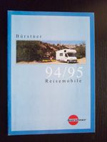 Bürstner Wohnmobil Reisemobil Prospekt 1994 /95 Kreis Ostholstein - Malente Vorschau