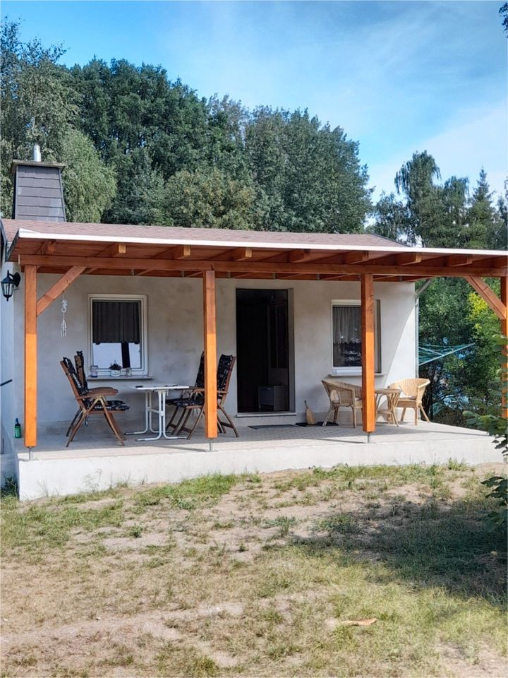 Ferienhaus in der Oberlausitz. Blaue Adria in Großdubrau in Großdubrau