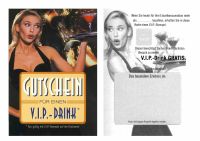 Werbung -Gutschein für einen V.I.P. y- Drink Bayern - Postbauer-Heng Vorschau