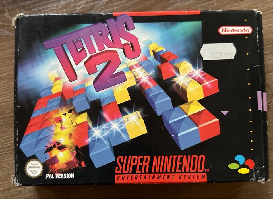 Tetris 2 fürs SNES mit OVP in Bochum