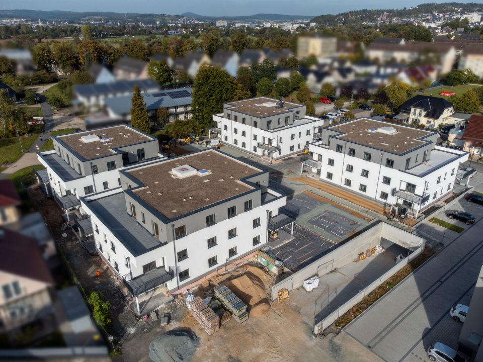 Exklusive 3-Zi.-Neubauwohnung mit Terrasse und zwei Stellplätzen in Wetzlar in Wetzlar