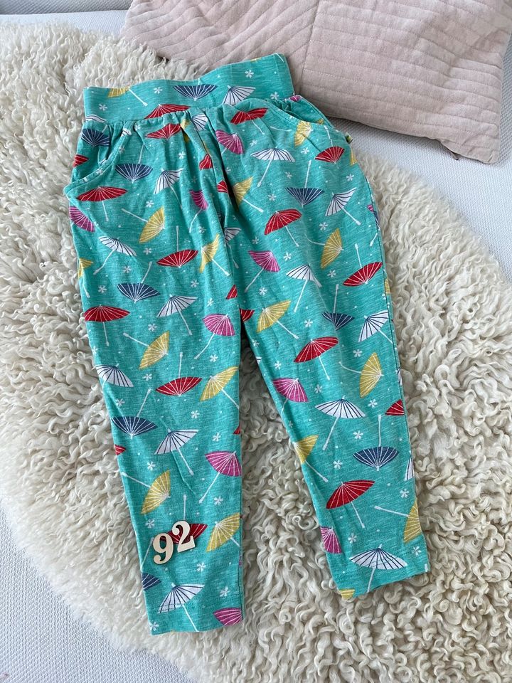 Gr. 92/98, Frugi, Hose, Jerseyhose, Sommerhose, Sonnenschirme in Hamburg