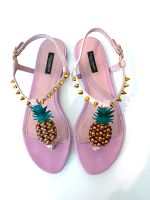 Dolce & Gabbana Sandalen Rosa Gold Nieten Pineapple Sandals 39 Eimsbüttel - Hamburg Rotherbaum Vorschau