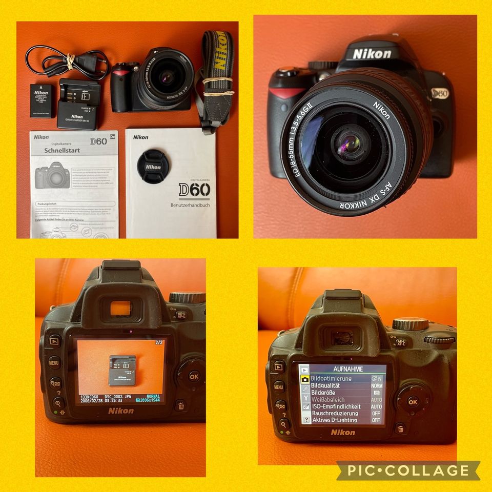 ❎Nikon D80 18-50mm Digitalkamera Spiegelreflexkamera Objektiv ✔ in Leipzig