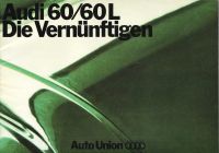 Prospekt Audi60/60L Audi 60/60 L aus 7/1969 AutoUnion Niedersachsen - Calberlah Vorschau