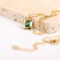 Naturjuwel Edlen Schmuck Mode 18k Gold Smaragd Halskette Baden-Württemberg - Sindelfingen Vorschau