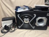 JBL Subwoofer mit Autoradio CD-Wechsler und Verstärker Frankfurt am Main - Praunheim Vorschau