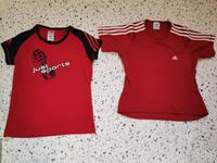 2 x Adidas Shirt rot  Gr. M Gr. 38/40 je 5€ Hessen - Fronhausen Vorschau