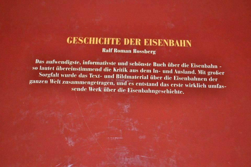 Geschichte der Eisenbahn 33,5 × 24 cm groß gut erhalten in Berlin