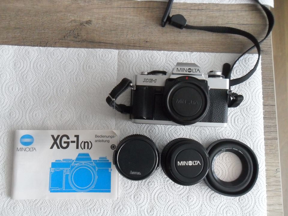 MINOLTA XG-1  KAMERA MIT 2 OBJEKTIVE in Singen