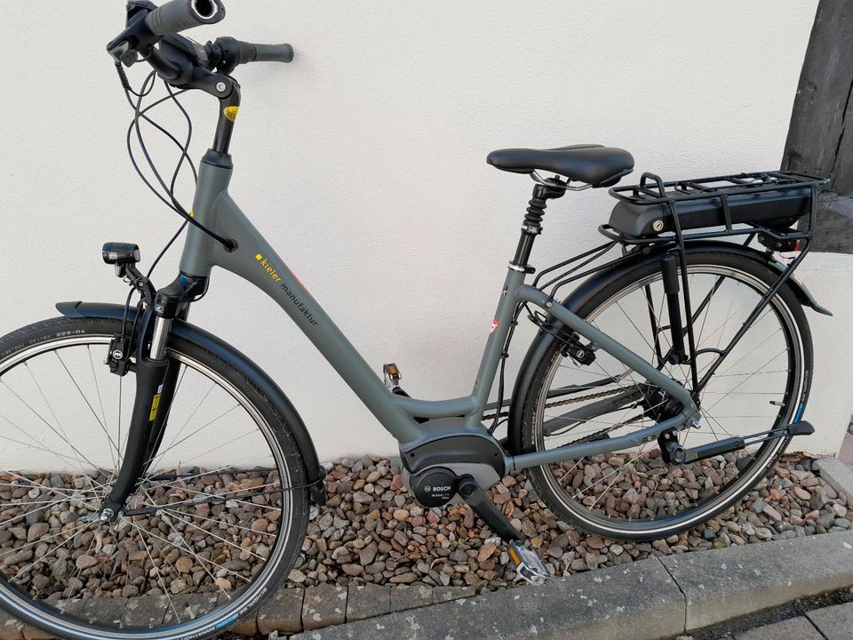 Kieler Manufaktur E-Bike..Bosch Plus..mit Rücktritt wie neu!!! in Rotenburg