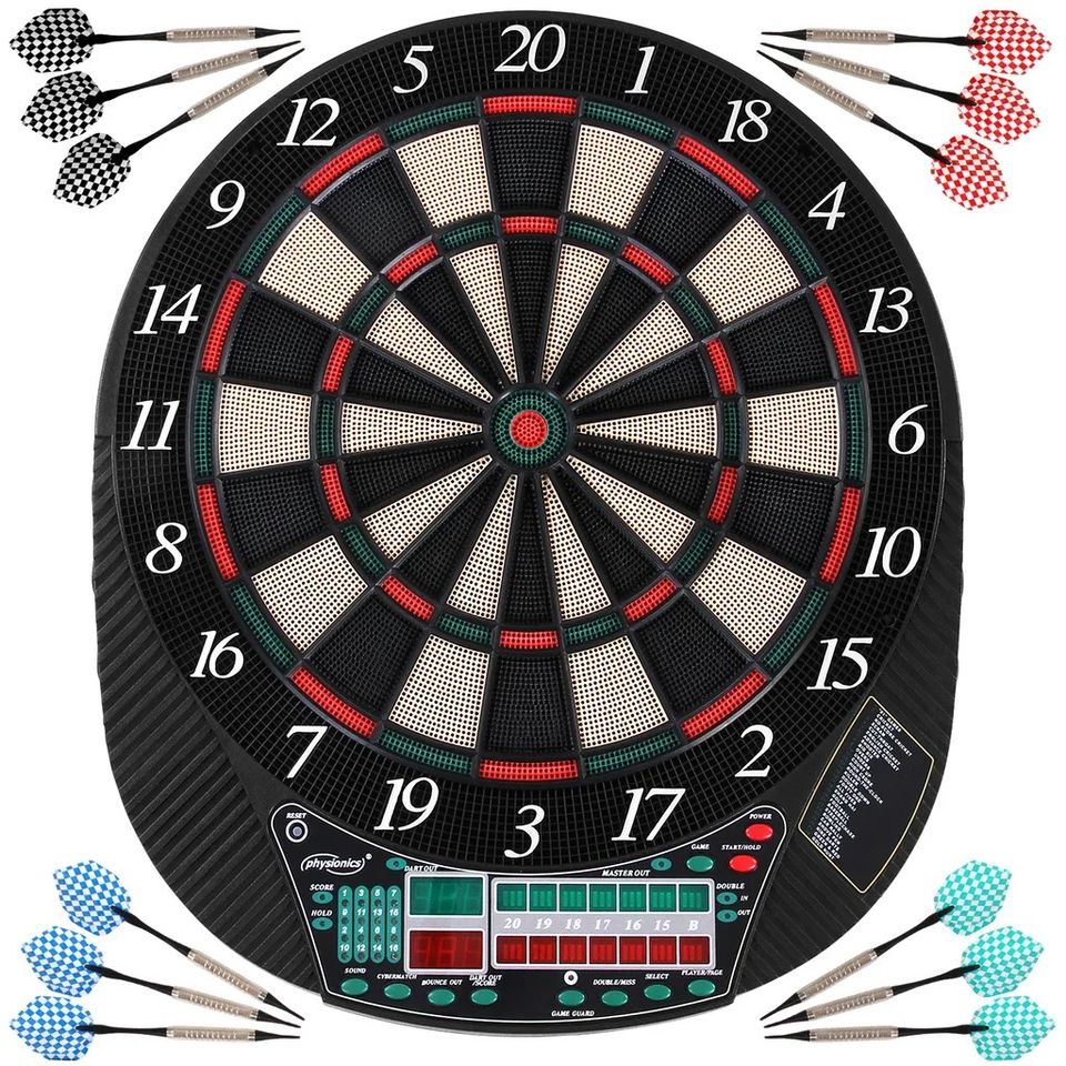 Dart Dartscheibe Dartboard Dartautomat elektrisch 28 Spiele in Hainburg