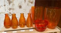 Vasen Glas orange farbig Deko Tischdeko Windlicht Hessen - Witzenhausen Vorschau