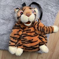 Tiger Rucksack Stofftier Schlafanzugbeutel Kindergarten Schleswig-Holstein - Hamberge Holstein Vorschau