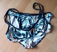 Bikini Bügel-BH abstrakt hellblau schwarz Saarland - Saarlouis Vorschau