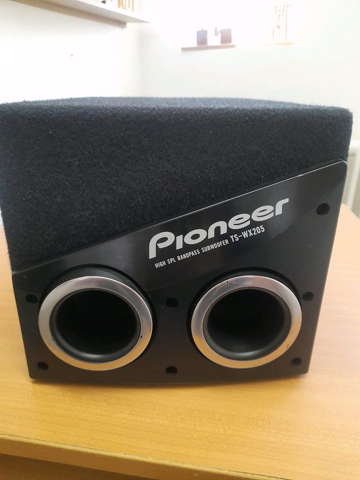 Pioneer TS-WX205  Subwoofer Bassbox in Winnemark