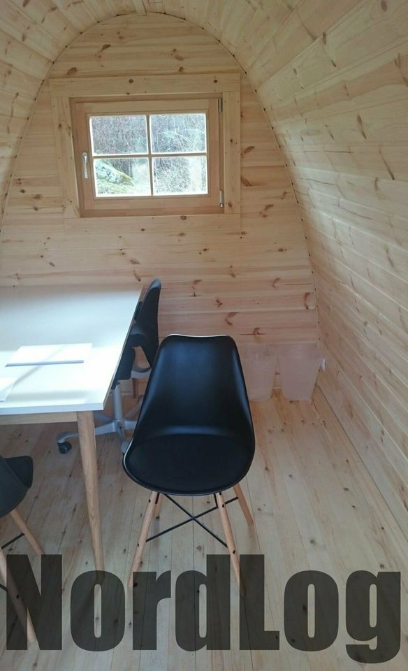 NordLog luxury ISO Camping Pod 2,4 x 3,5m Haus Gartenhaus Ferien in Weil der Stadt