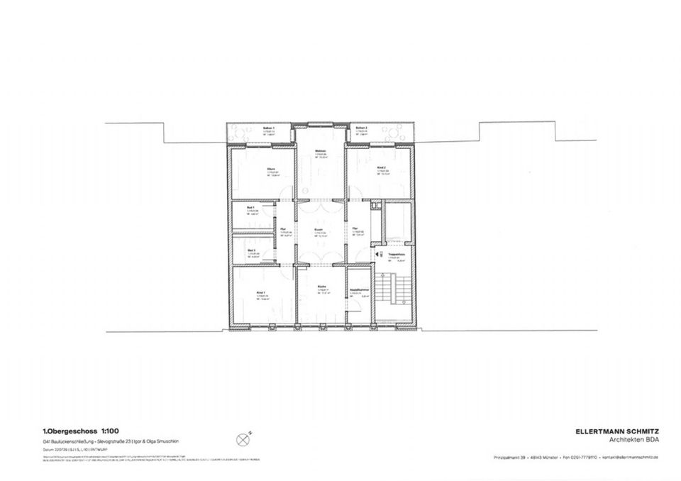 NEUBAU, tolle vier-Raum-Wohnung mit 2 Balkonen und Einbauküche in Leipzig