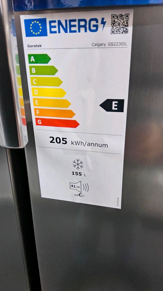 GERATEK Calgary   Stand-Gefrierschrank , NoFrost in Bonn