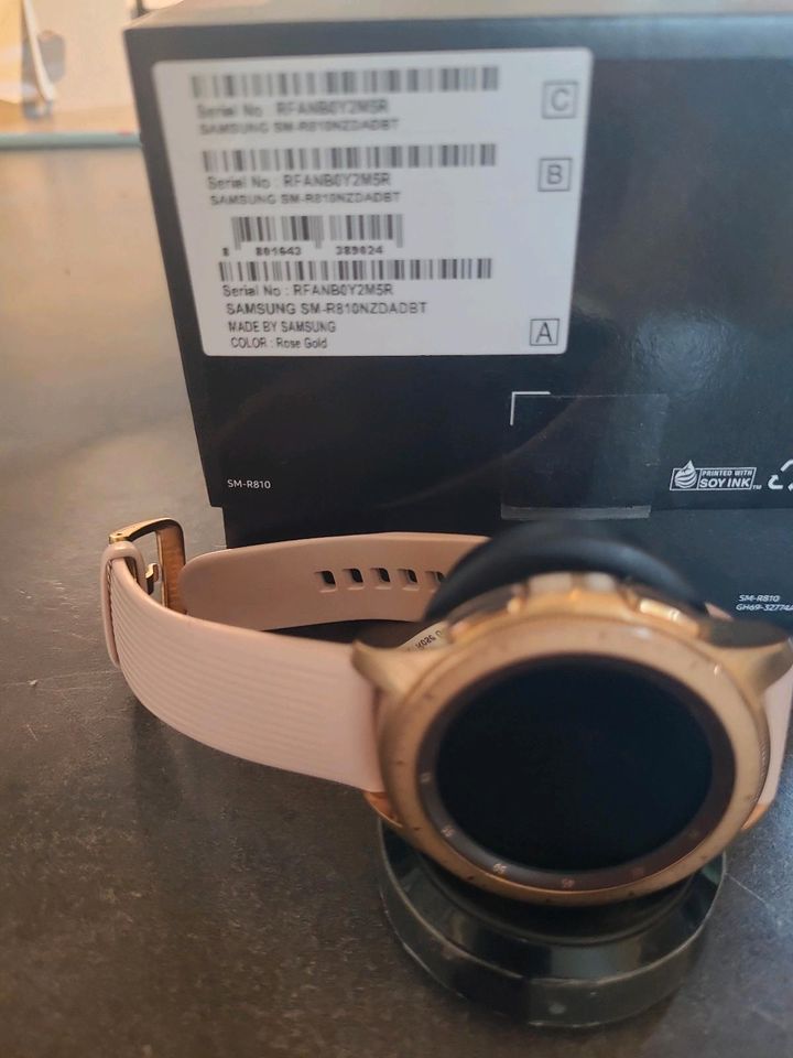 Samsung Galaxy Watch 42 mm Rose Gold in Hirschberg a.d. Bergstr.