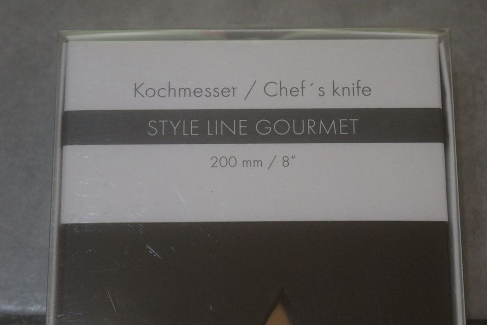 1 Kochmesser Style Line Gourmet 200 mm Kuppels Since 1906 Rostfre in Rastatt