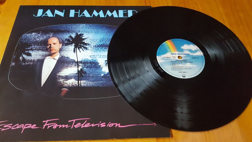 Schallplatte * Jan Hammer * ESCAPE FROM TELEVISION * LP in Markranstädt