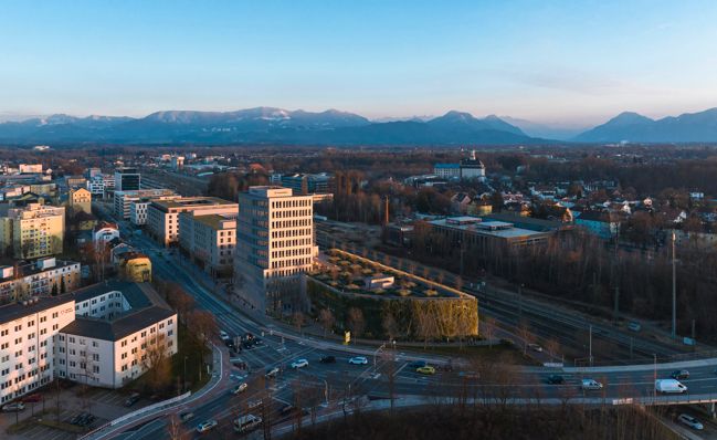 Lokhöfe: im 10-stöckigen Business Tower entstehen einzigartige Neubau-Büros am Rosenheimer Hbf! in Rosenheim