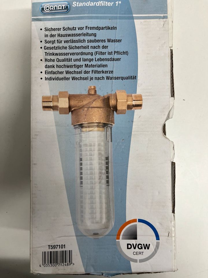 Trinkwasser Wasserfilter Feinfilter  Bavaria  Rückspülfilter  Hauswasserfilter