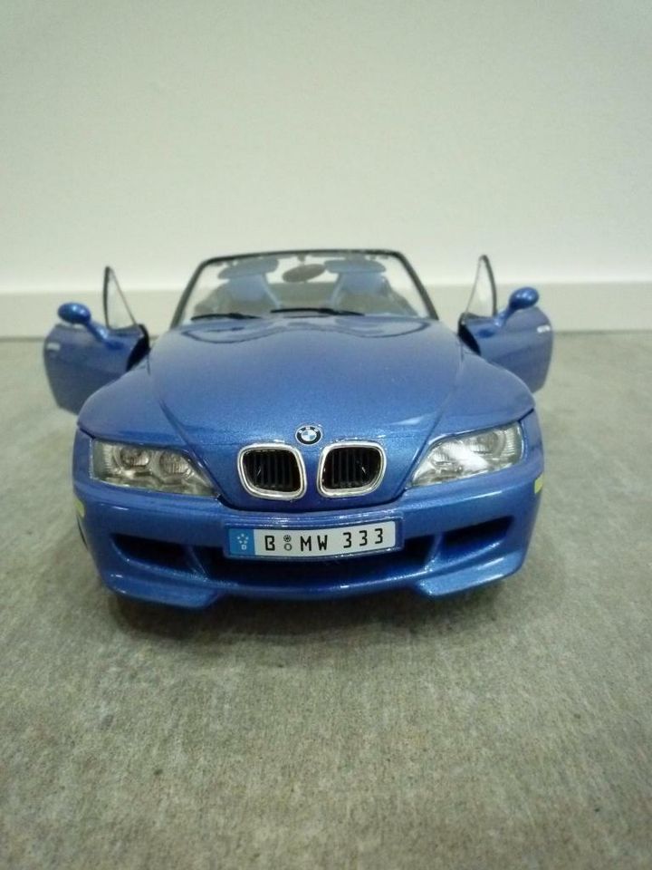 BMW M roadster 1996 1:18 Blau Inkl. Versand in Satteldorf